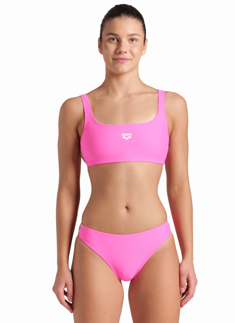 Arena Women's Icons Solid Bralette Two Piece Swimsuit Set