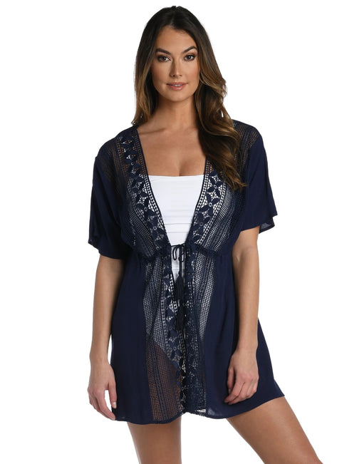 La Blanca Women's Coastal Covers Kimono