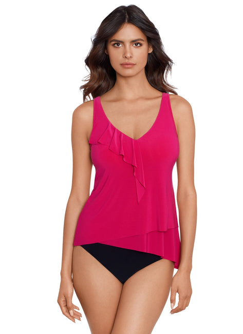 Magicsuit by Miraclesuit Women's Cascade Amira Tankini Top