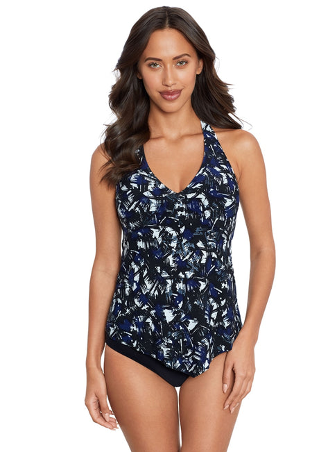 Magicsuit by Miraclesuit Women's Blueprint Taylor Tankini Top
