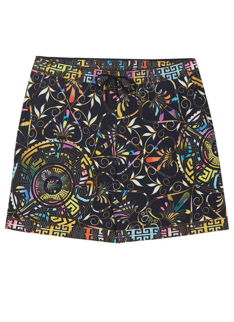 Johnny Was Men's Floral Peace Swim Trunk