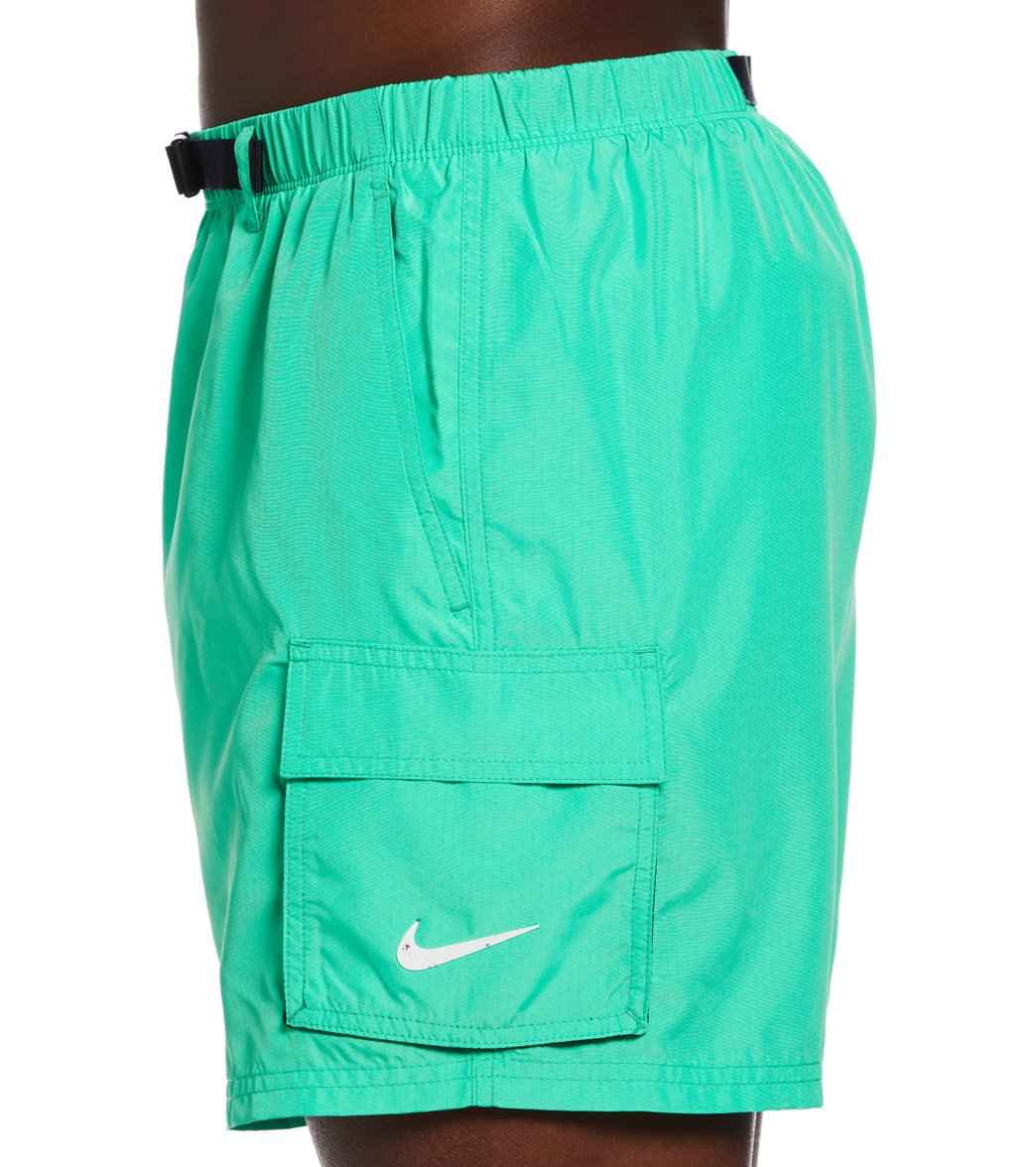 nike swim belted shorts