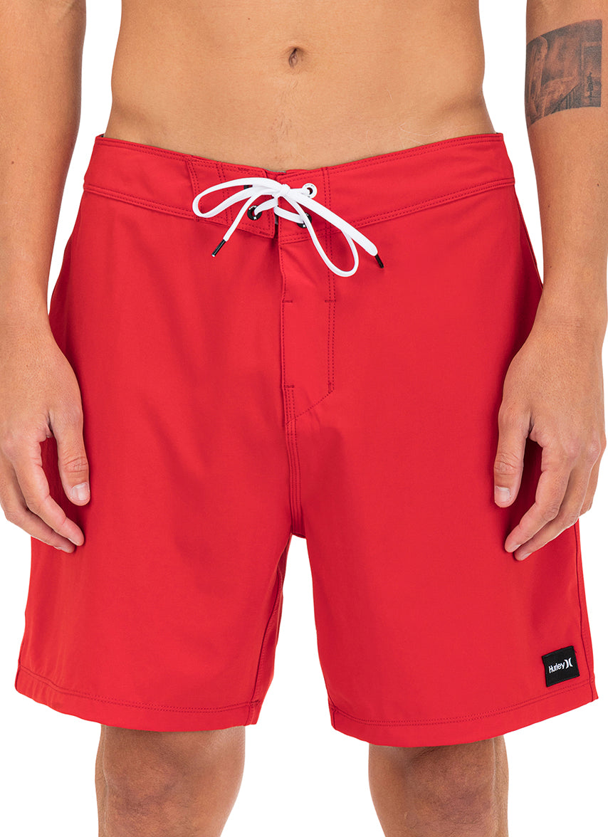 Hurley Phantom Slub 3/4 Waistband 18" Pantaloncini Bermuda, Nero - Foto 10