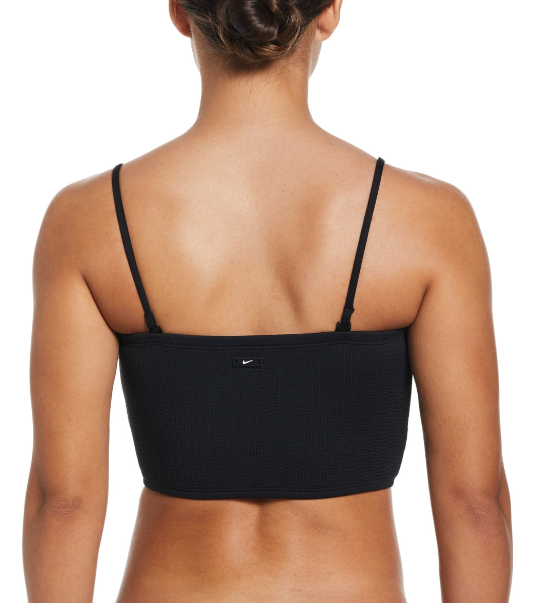 nike bandeau top and shorts