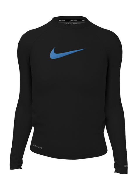 Nike Girls' Swoosh Long Sleeve Rashguard (Big Kid)