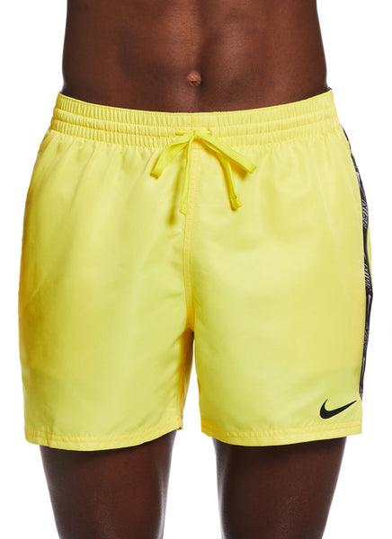 Nike Men's Logo Tape Swim Trunks at SwimOutlet.com