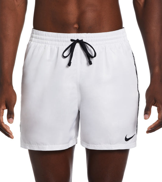Nike Men's Logo Tape Swim Trunks at SwimOutlet.com