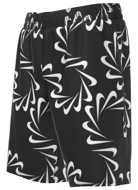 Nike Boys Mini Me Swoosh Line Swim Trunks (Big Kid)