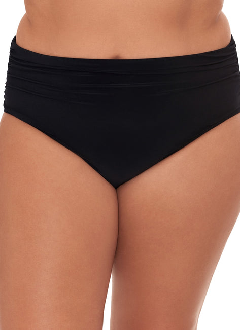 Magicsuit by Miraclesuit Plus Size Jersey Shirred Bikini Bottom