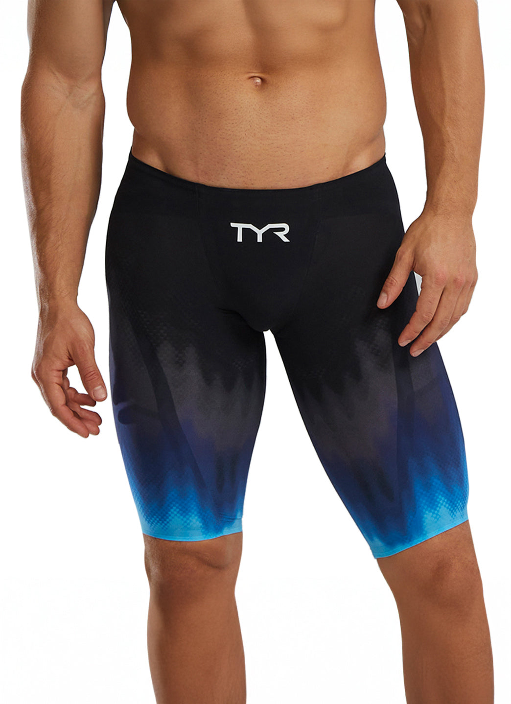 TYR Men's Venzo Influx Jammer Tech Suit Swimsuit at SwimOutlet.com
