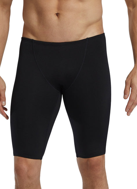 TYR Men's Durafast Elite Large Logo Jammer Swimsuit