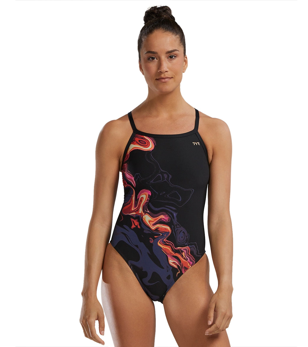 Maillot De Bain Une Pièce TYR Pour Femme Taille 30 - Style Sportif, Occasion Bon état