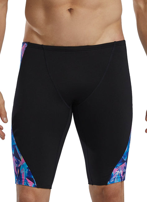 TYR Men's Crystalized Durafast Elite Jammer Swimsuit