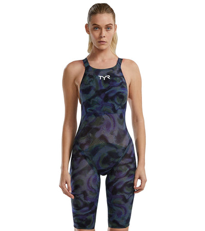 TYR Women's Avictor 2.0 Exolon Open Back Tech Suit Swimsuit