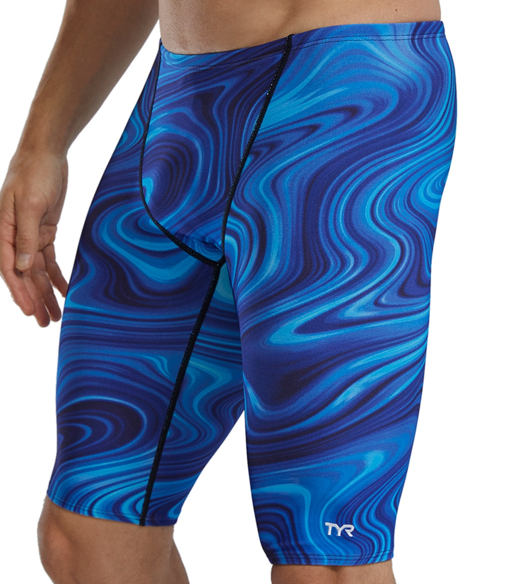 TYR Men's Vitality Durafast Elite Jammer Swimsuit at SwimOutlet.com