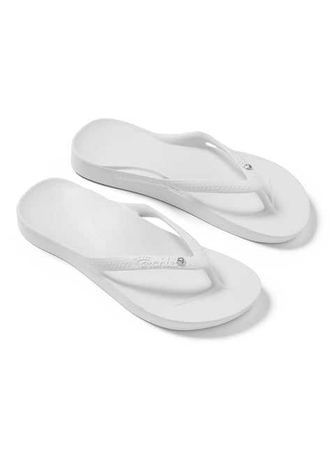 Archie's Footwear Women's Crystal Arch Support Flip Flop