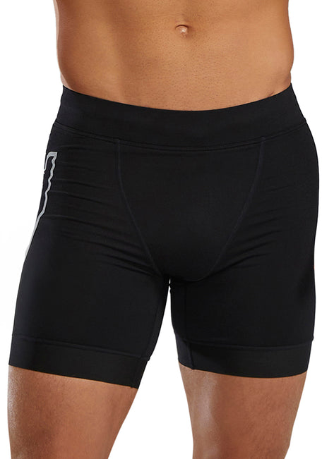 TYR Men's Active Durafast Elite Large Logo 6.5 Jammer Swimsuit