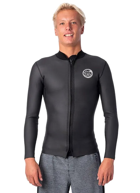 Rip Curl Men's 1.5mm Dawn Patrol Front Zip Wetsuit Jacket