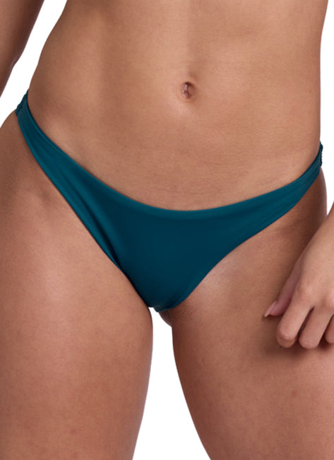 JOLYN Women's Kelia Solid French Cut Bikini Bottom