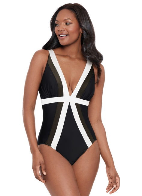 Miraclesuit Women's Spectra Trilogy One Piece Swimsuit