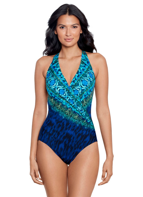 Miraclesuit Women's Alhambra Wrapsody One Piece Swimsuit