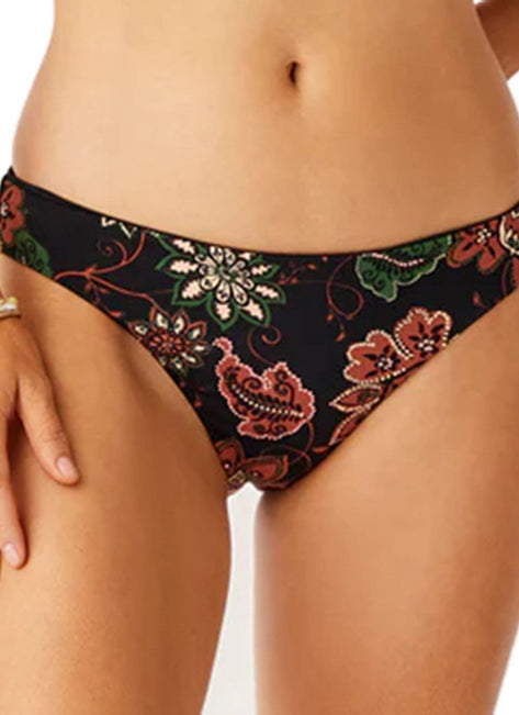 Carve Designs Women's St. Barth Taj Mid Rise Reversible Bikini Bottom