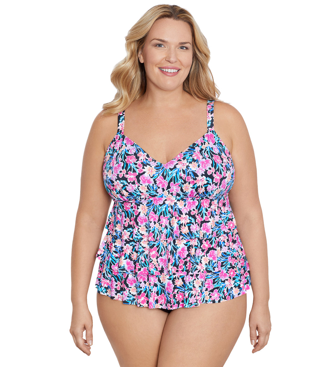 Shape Solver By Penbrooke Women's Plus Florentine Fauxkini One