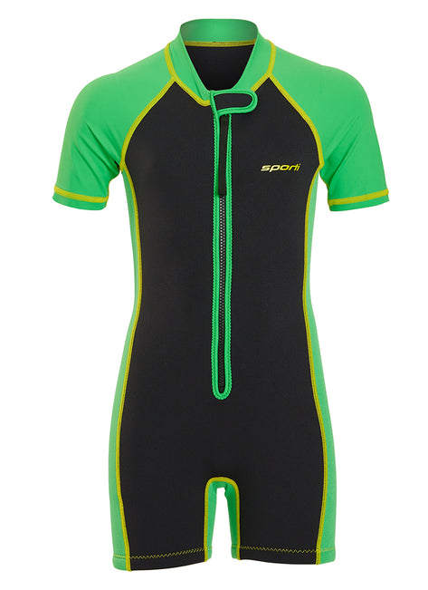 Sporti Kid's UPF 50+ Minnow Short Sleeve Thermal Suit