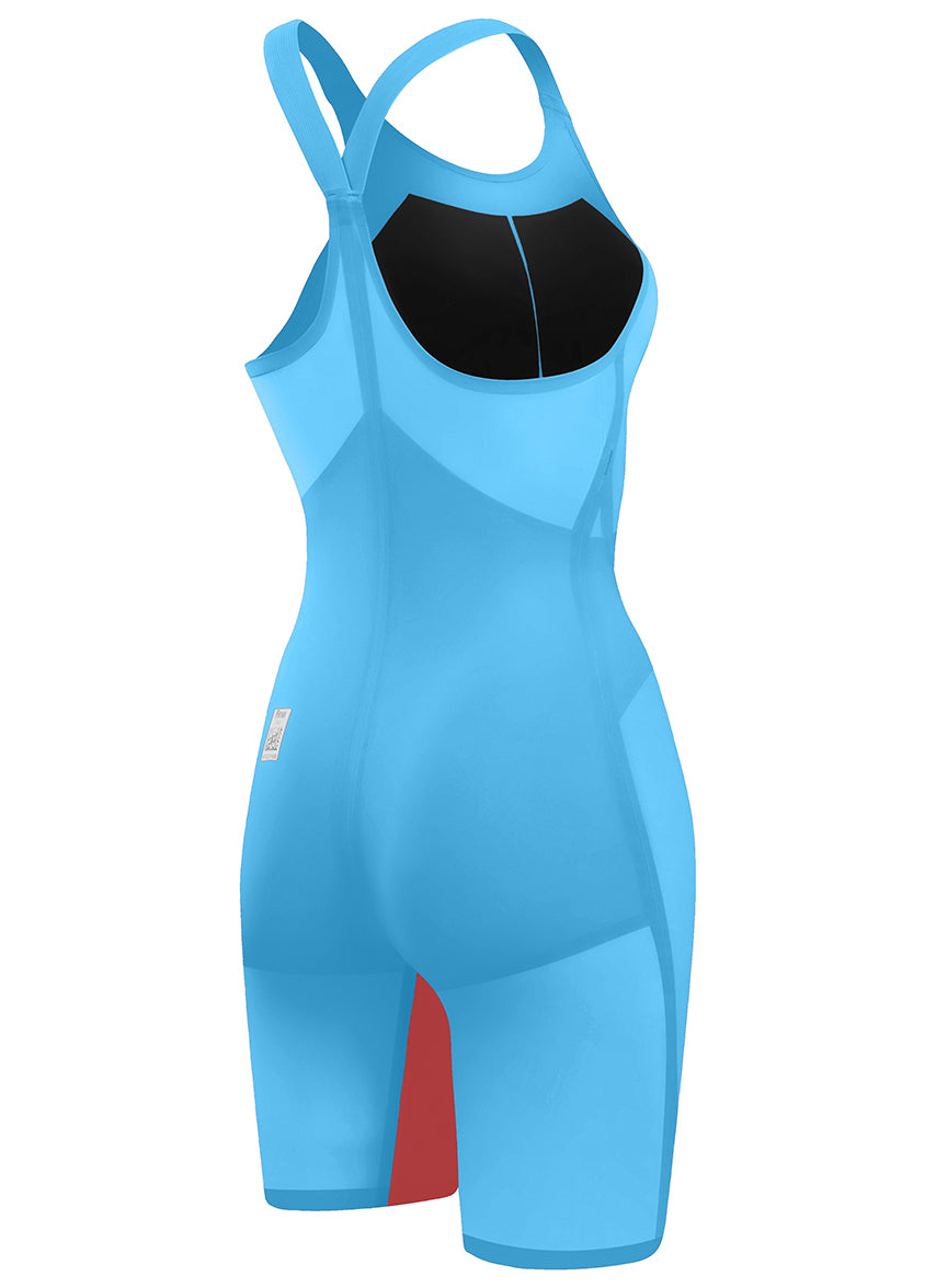 Speedo Women's LZR Valor 2.0 Closed Back Kneeskin Tech Suit Swimsuit