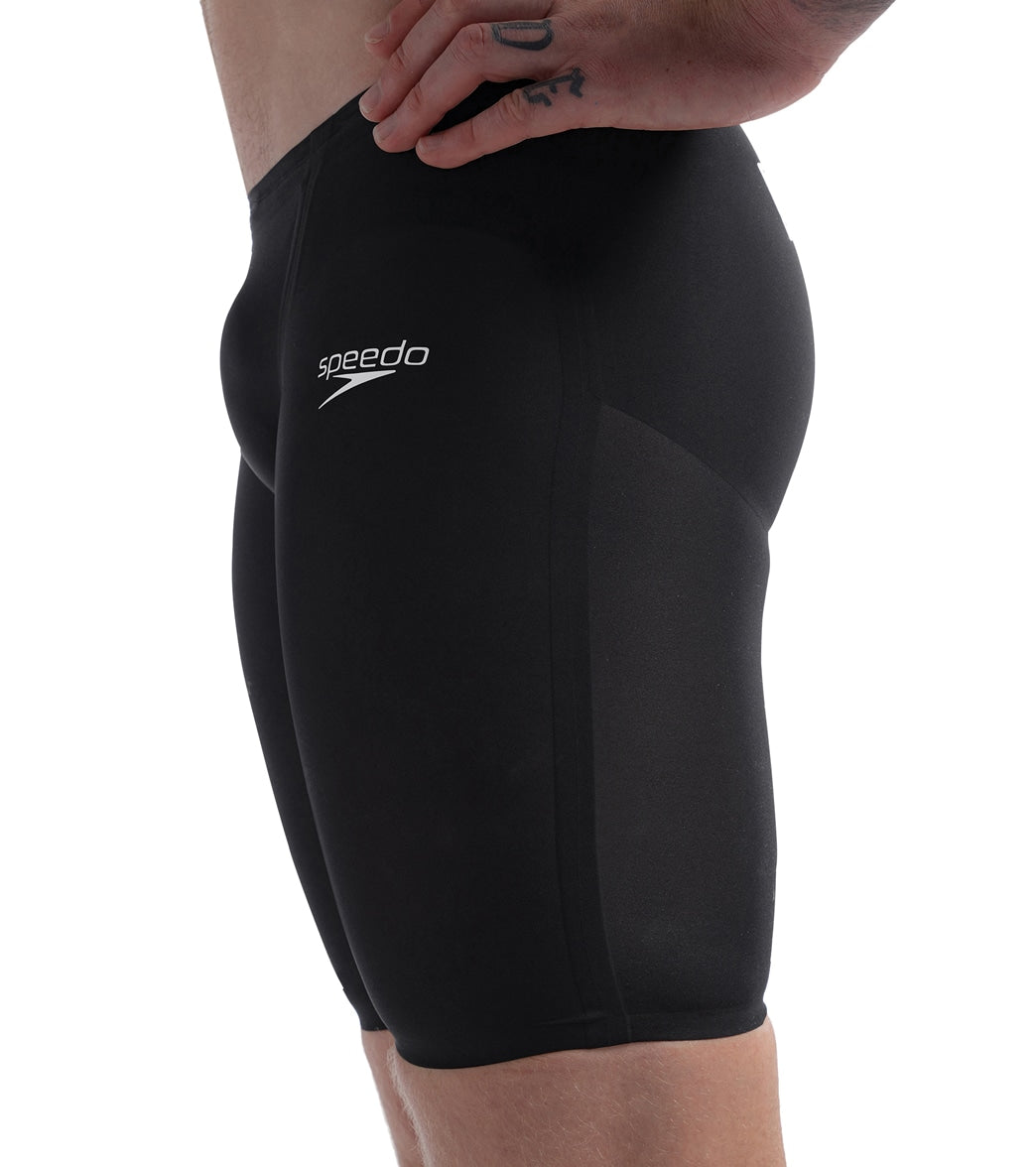 Speedo Men's LZR Valor 2.0 High Waist Jammer Tech Suit Swimsuit at