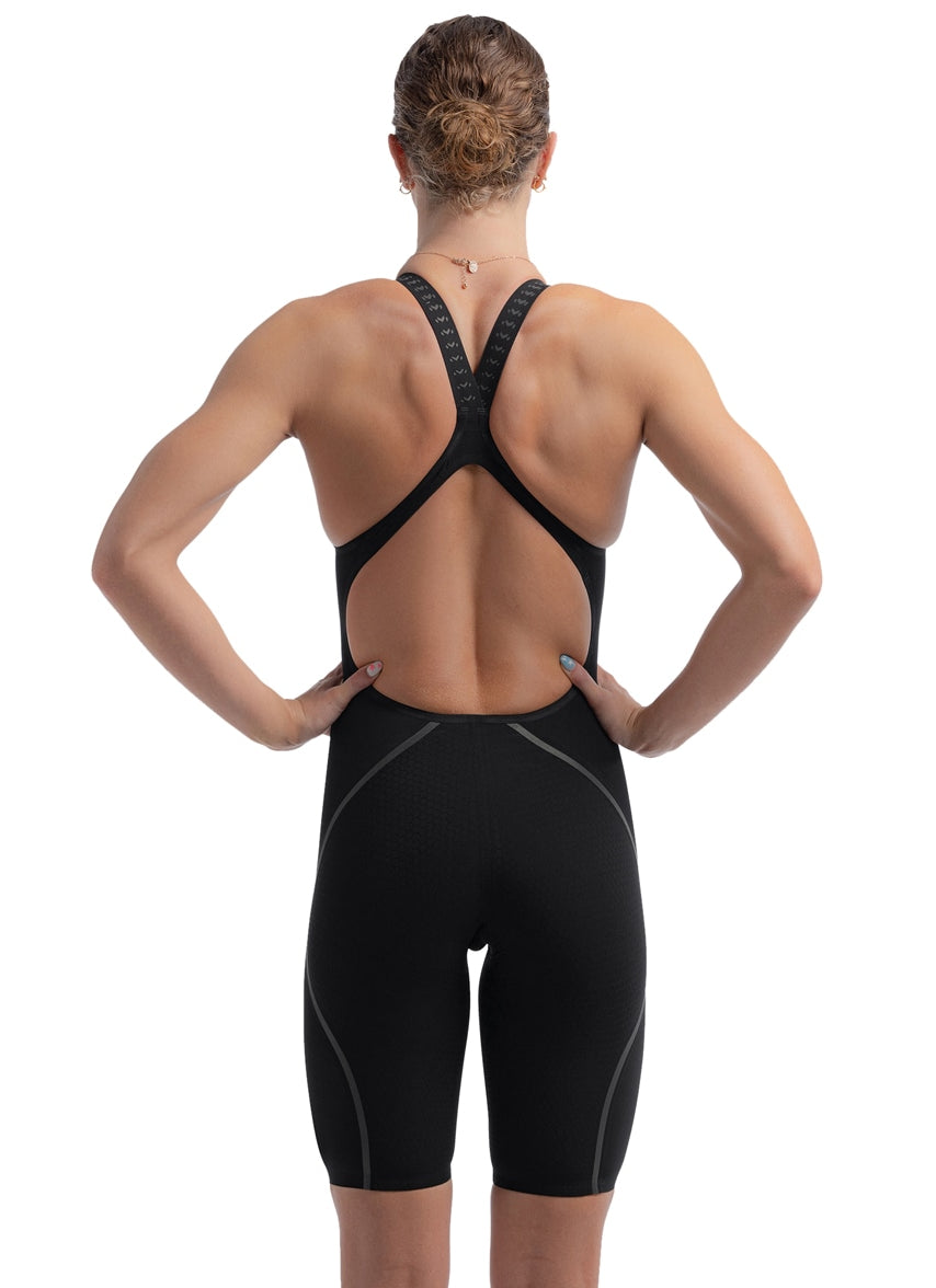 Speedo Women's LZR Intent 2.0 Open Back Kneeskin Tech Suit Swimsuit