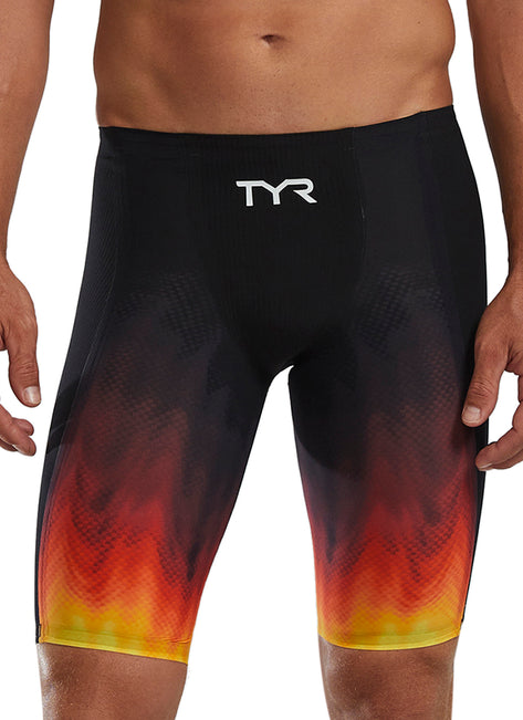 TYR Men's Shockwave High Waist Jammer Tech Suit Swimsuit
