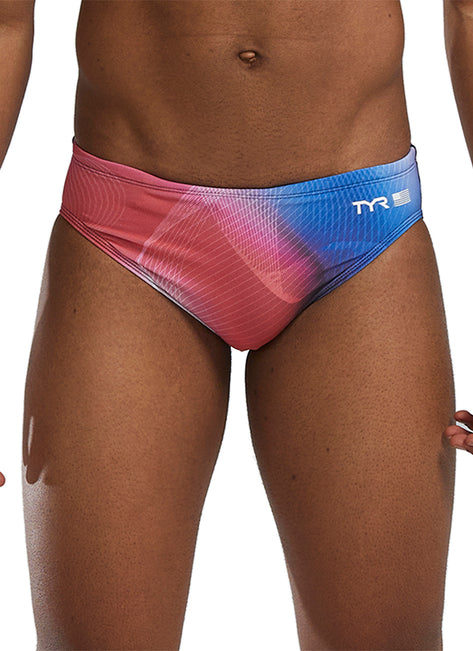 TYR Men's Unwaver Brief Swimsuit