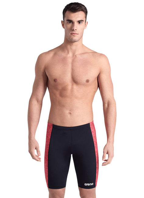 Arena Men's Abstract Tiles Jammer Swimsuit