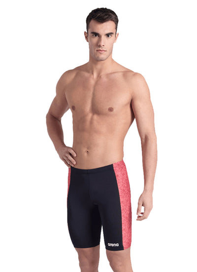 Arena Men's Abstract Tiles Jammer Swimsuit