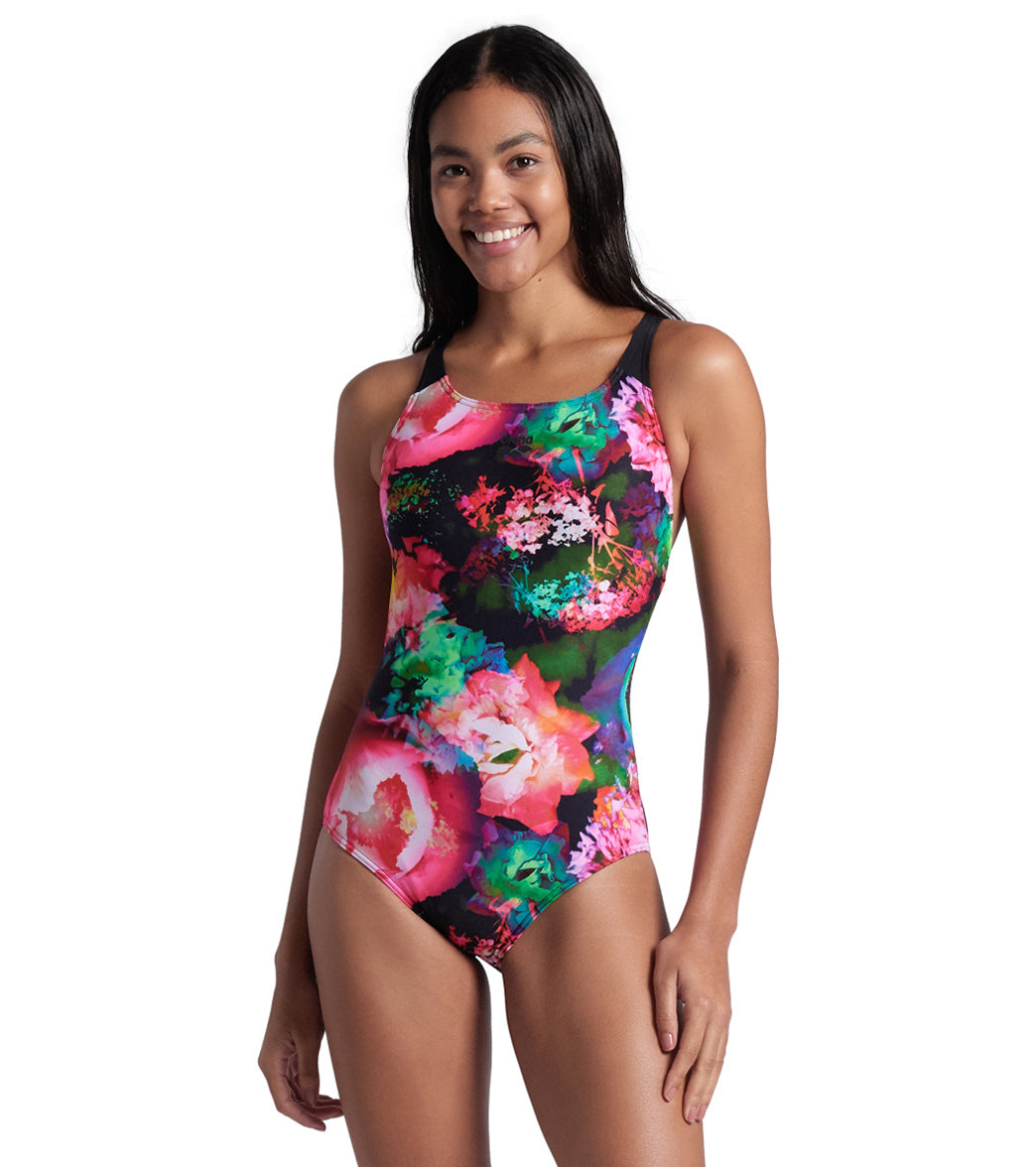 Maillot De Bain Femme Arena WOMEN S ARENA SWIMSUIT LILIANA U BA Noir