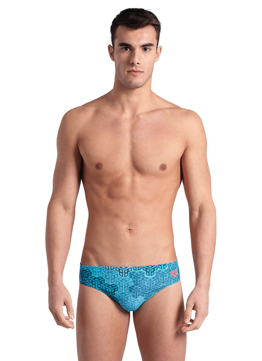 Arena Men's Camo Kikko Brief Swimsuit at