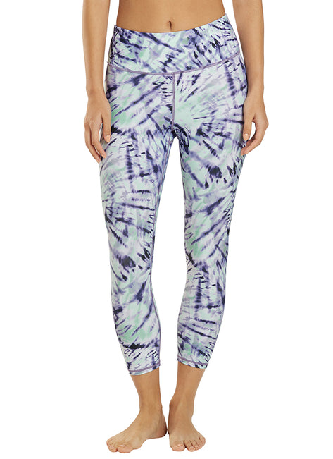 Sporti Active Moonlight Tie Dye Swim Capri Legging