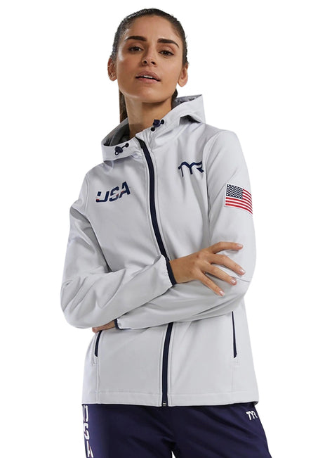 TYR Women's USA Hydrosphere Softshell Recon Jacket