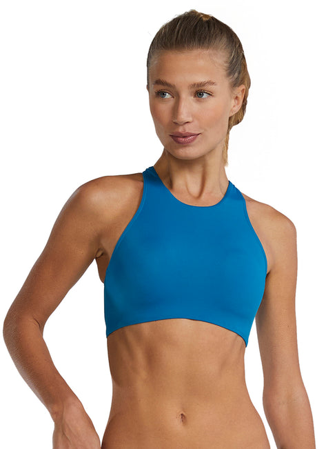 TYR Active Women's Solid Saylor Racerback Bikini Top