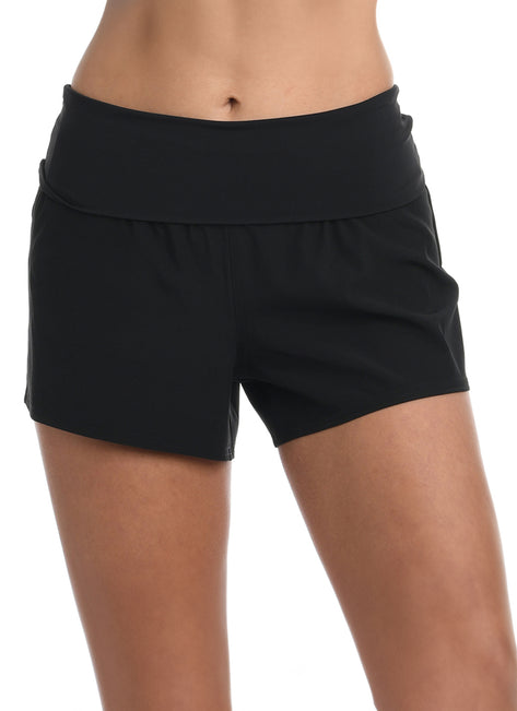 La Blanca Women's All Aboard Soft Waistband Boardshorts