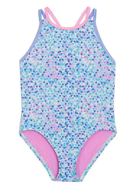 TYR Girls' Oliviafit Durafast Elite One Piece Swimsuit (Little Kid, Big Kid)