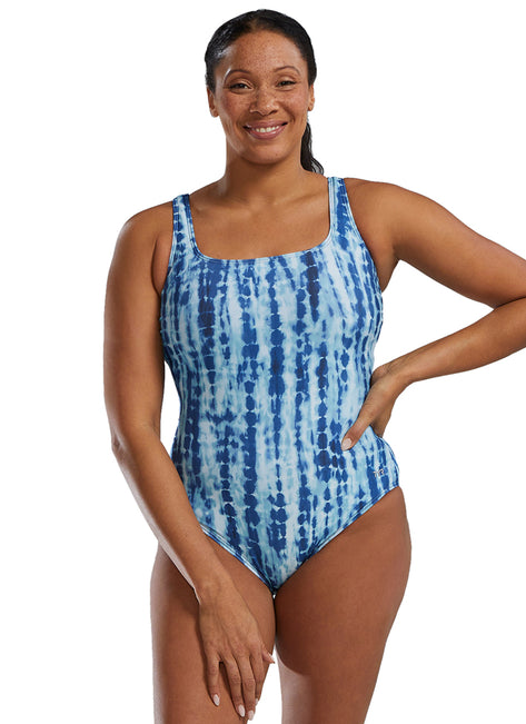 TYR Active Women's Ophidian Scoop Neck Controlfit Durafast Elite One Piece Swimsuit