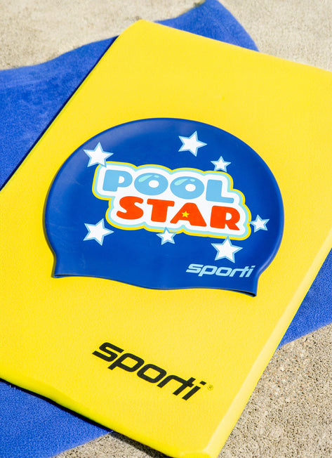 Sporti x Alex & Gretchen Walsh Pool Star Silicone Swim Cap
