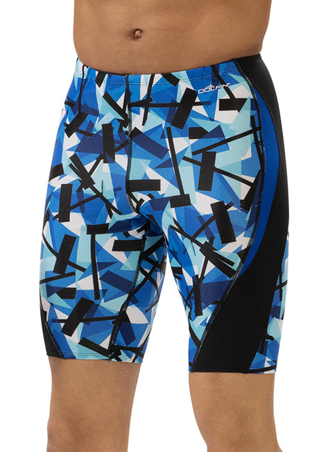 Dolfin Men's Reliance Color Blocked Razor Jammer Swimsuit