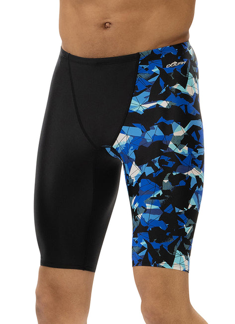Dolfin Men's Xtrasleek Implode Asymmetrical Jammer Swimsuit