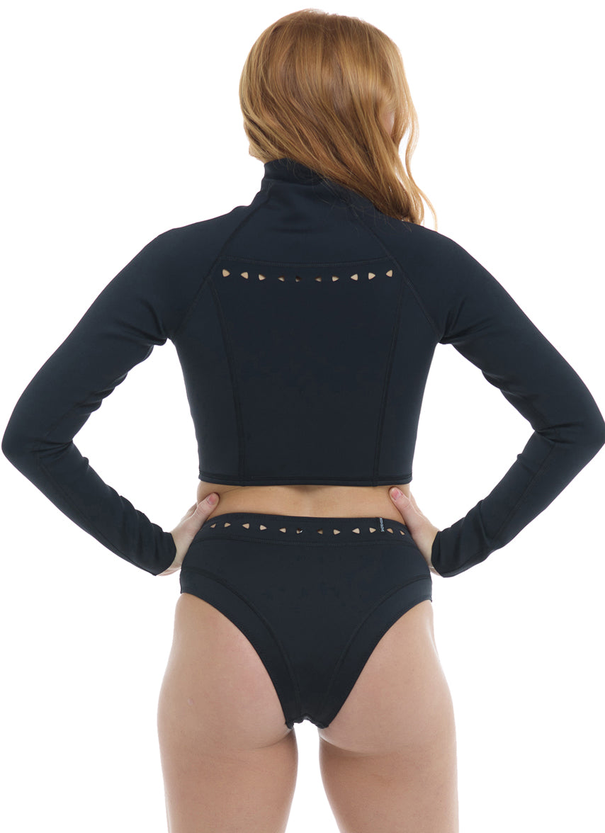 Body Glove Women's Constellation Vesta Crop Long Sleeve UPF 50 Rash Guard