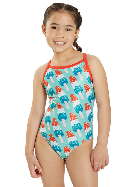 Sporti x Alex & Gretchen Walsh Popsicle Party Thin Strap One Piece Swimsuit Youth (22-28)