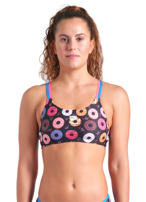 Arena Women's Donuts Bandeau Bikini Top