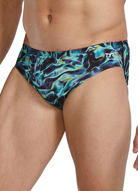TYR Men's Energia Durafast Elite Brief Swimsuit
